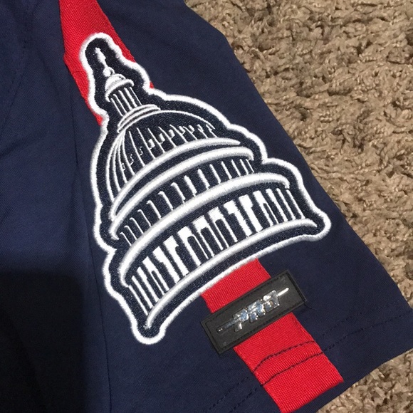 DISTRICT OF COLUMBIA🏀WASHINGTON WIZARDS🏀BASKETBALL (Sz.XL) red/blue shirt NEW! - Picture 4 of 6